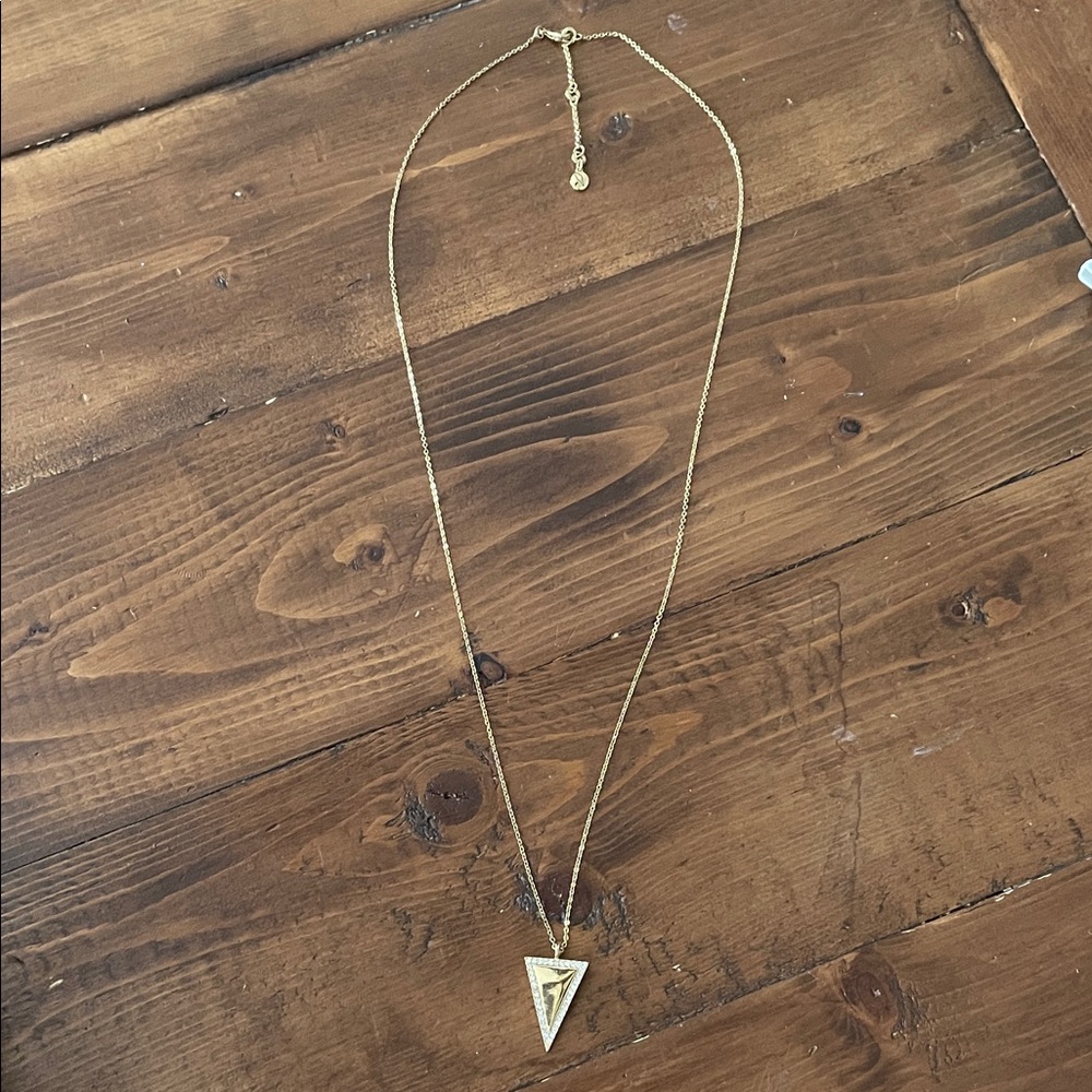 Chloe + Isabel Gold Triangle Pendant Necklace